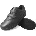 Lfc, Llc Genuine Grip® Men's Hook and Loop Closure Sneakers, Size 12W, Black 2030-12W